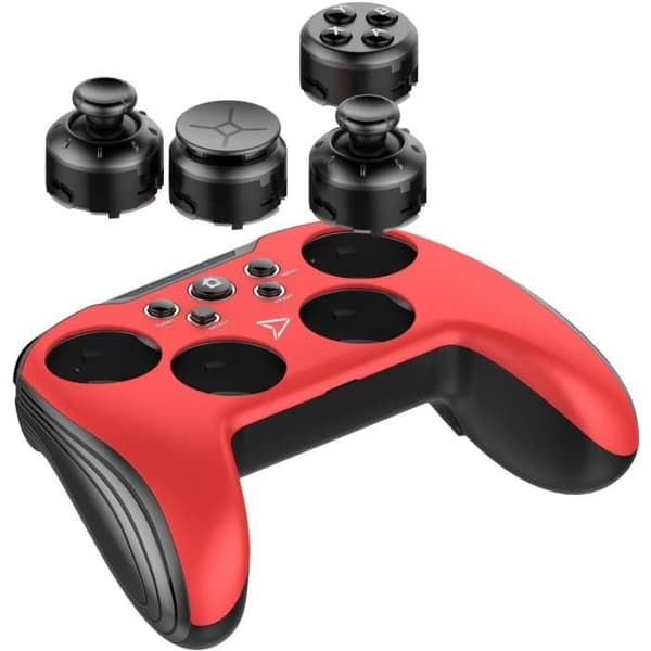 SteelPlay Wireless Controller + 2 utbytbara skal för Switch