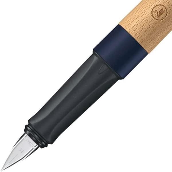 Reservoarpenna - STABILO - Grow - Blåbär / bokblå - Medium spets - Blått bläck