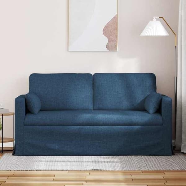 Blå Soffa 158 x 78 x 80 cm Metall