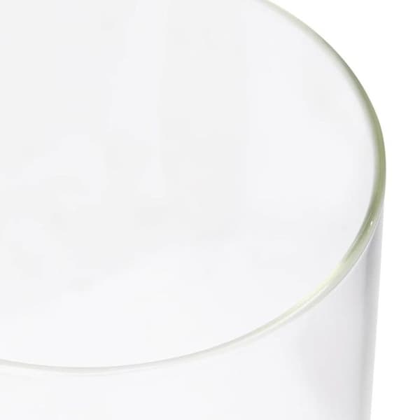 vidaXL Glas Förvaringsburkar Bambu Lock 4 st 1200 ml