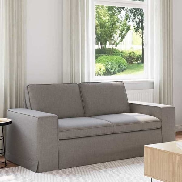 Soffa - VIDAXL - Modern - Taupe - 182 x 80 x 82 cm - Modulerbar metallram