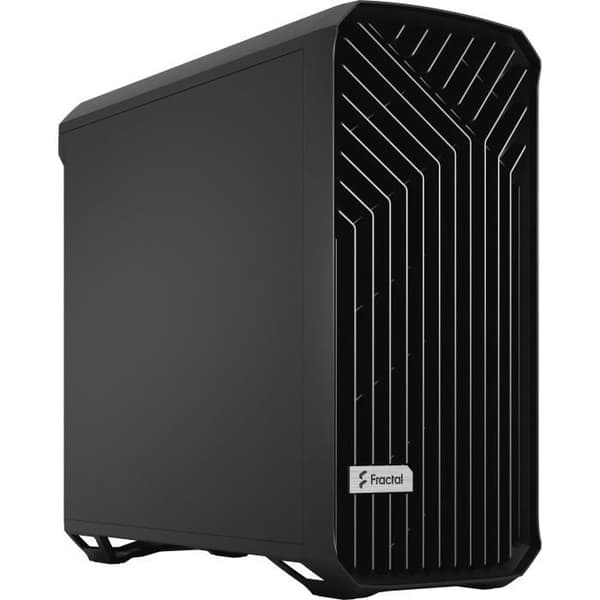 PC-fodral - FRACTAL DESIGN - Torrent Black Solid - SSI-CEB - Optimerat luftflöde med 5 fläktar ingår (FD-C-TOR1A-05)