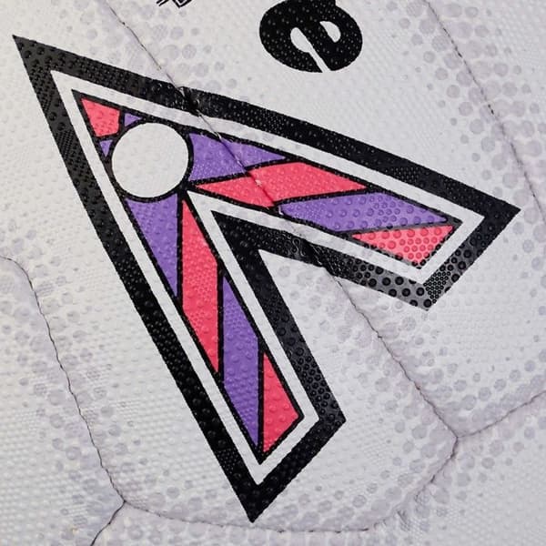 Boll netball Mitre Ultragrip - vit/svart/lila