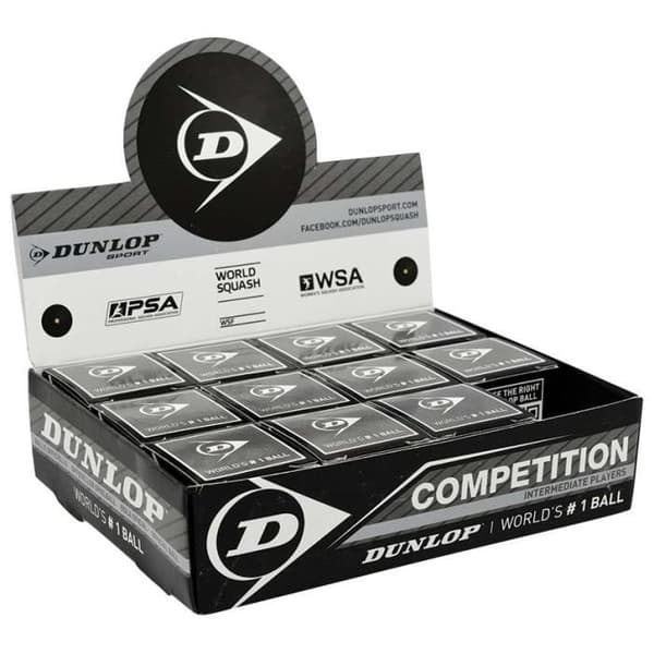 Balls Dunlop Competition 12 Ball squashbollar