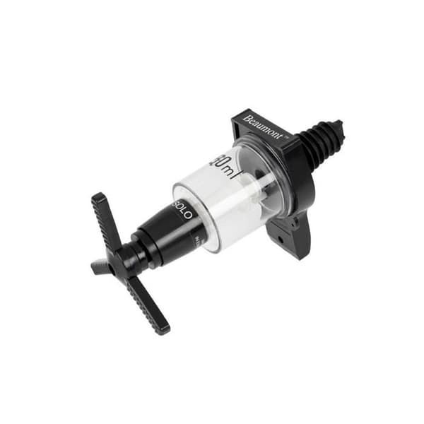Alkoholmätare - Beaumont - 50 ml - Svart - Enkel design - 1 styck