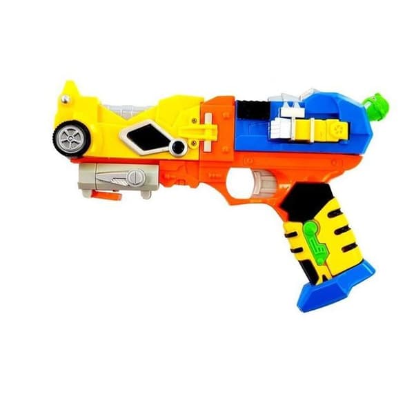 Pistol för skumkulor Robot 2-i-1 Mask