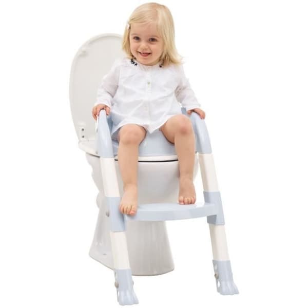 THERMOBABY Toalettstolssits kiddyloo® - Blå blomma