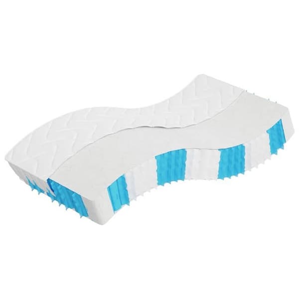 vidaXL Pocket Spring Madrass Medium Hårdhet 90x200 cm 372827