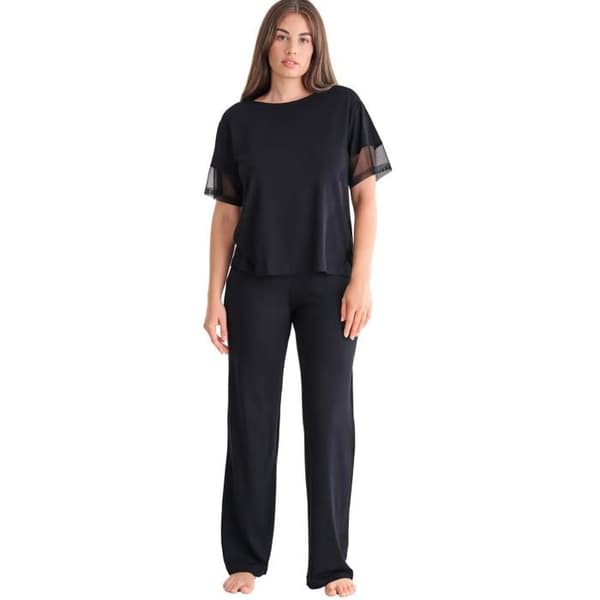 Pyjamasbyxor t-shirt dam Lisca Sia