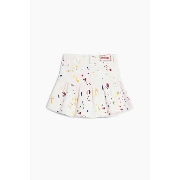 Mini kjol flicka Desigual Splash - flerfärgad