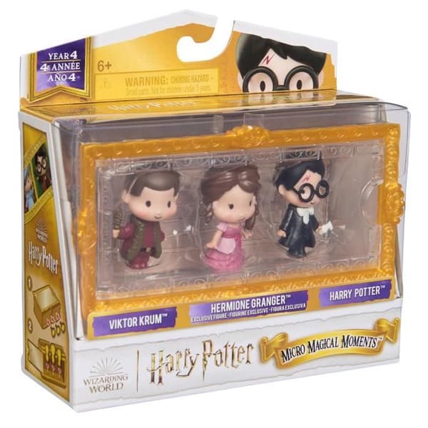 SPIN MASTER MULTIPACK 3 FIGURINER BAL AV JUL MOMENT MAGISKA SÄSONG 4 Wizarding World