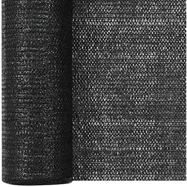 Intimitetsnät - VIDAXL - Svart - 2 x 10 m - UV-beständig - Mögelresistent