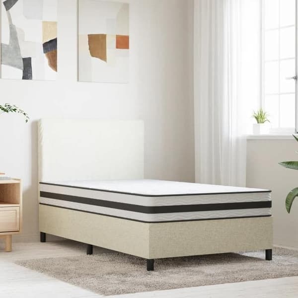 vidaXL Bonnell Springmadrass Medium 100x200 cm 372956