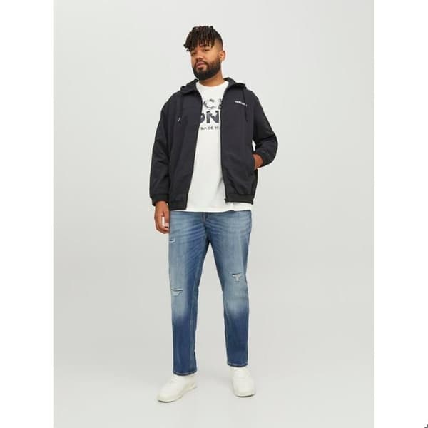 Jack & Jones Rush storlek hoodie - svart