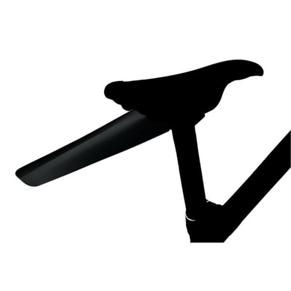 VELOX bakskärm clip-on sadel SVART