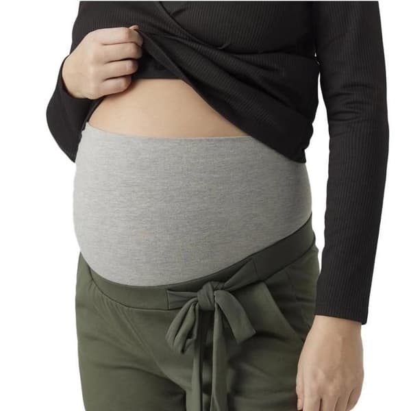Mamalicious Mini Grön Byxor för Gravid Kvinna