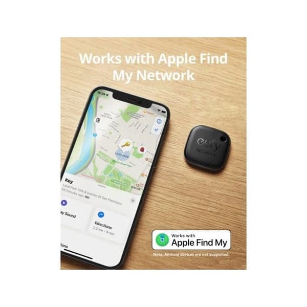 Eufy Security SmartTrack Link Universell Sökare Svart