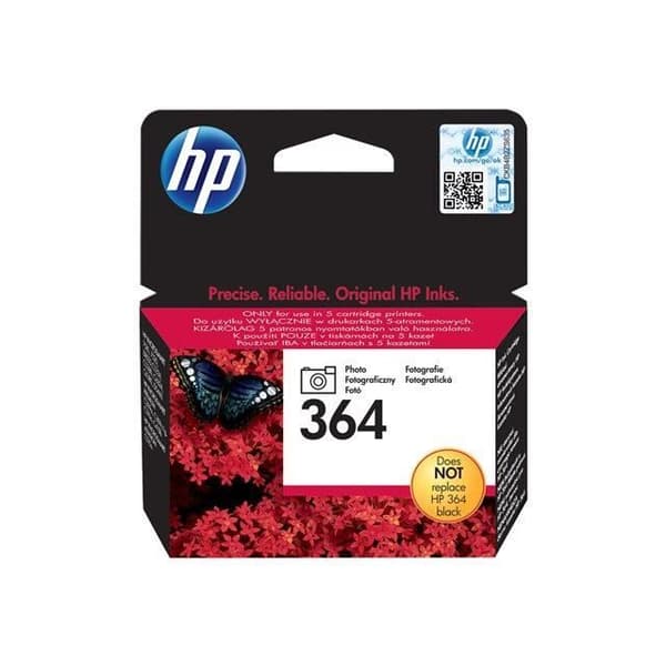 HP 364 bläckpatron - 1 Pack - Blister multitag - Svart