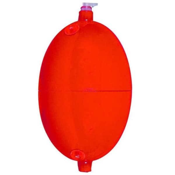Kula float - SKALDJUR - BULDO Oval - Röd - 8G - Ø 23 mm