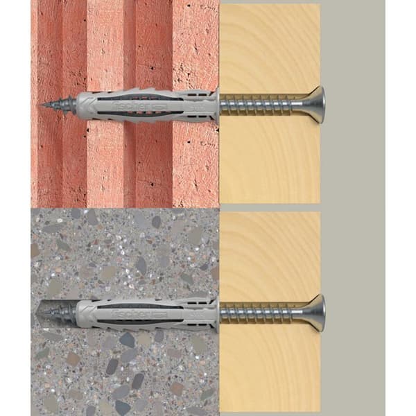 Cheville - Fischer - SX Plus - Big Pack 120 - Nylon - Multi-material - 8x40mm