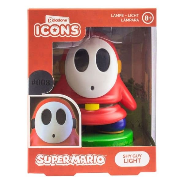 Super Mario Shy Guy Icon Lamp