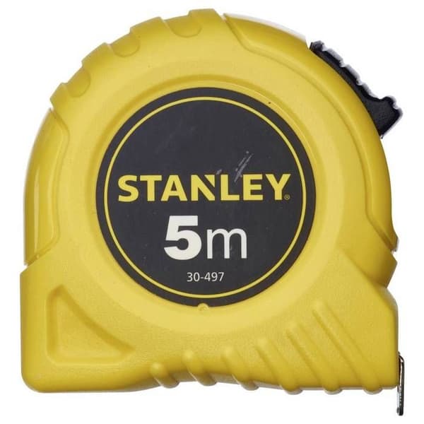 Måttband - Stanley - 1-30-497 - Längd 5 m - Bredd 19 mm - Ergonomiskt plasthölje
