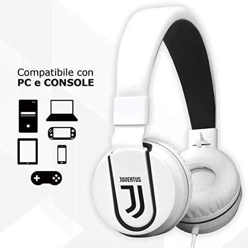 Multimedia headset - TECHMADE - TM-IP952-JUV - Vit/Black - Stereo - Bullerdämpning