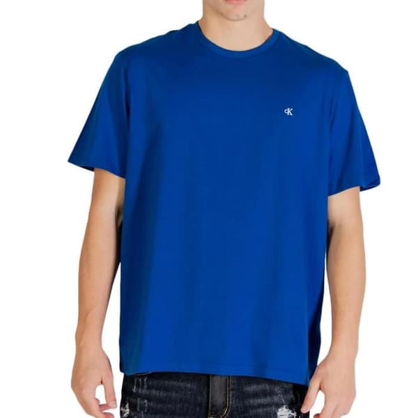 Blå T-shirt Herr Calvin Klein Jeans Classics