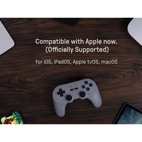 8BitDo PRO 2 Spelkontroll Hall Effect - Svart Ny Utgåva