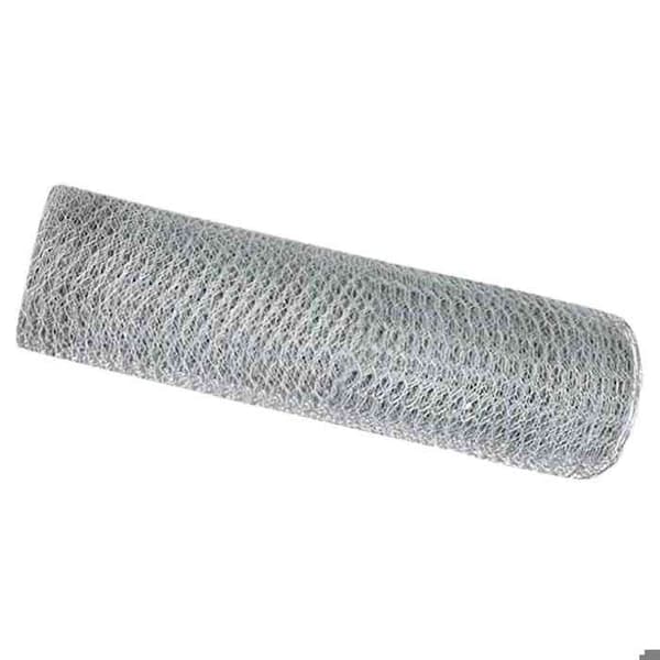 vidaXL Hexagonal stängsel Silver 0,5 x 10 m Galvaniserat stål 42005629