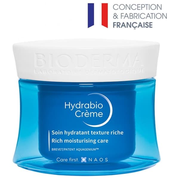 Fuktighetskräm - BIODERMA - Hydrabio - 50ml - Känslig hud - Parfymfri