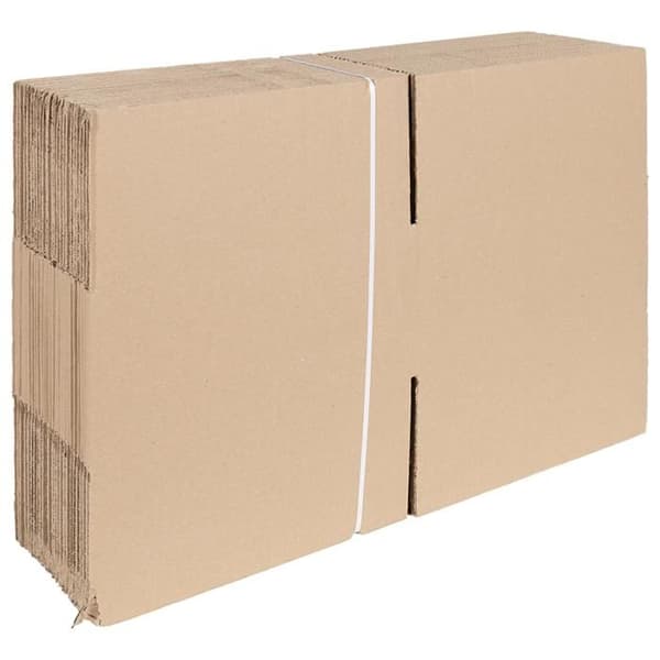 Fällbar låda 50 st 30x30x15 cm kartong