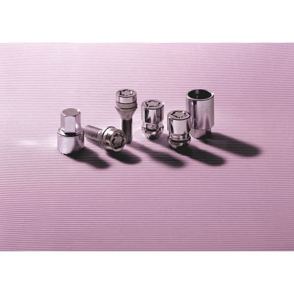 4 stöldskyddsskruvar Chrome 28028SU MCGARD 12x1,5/ R12