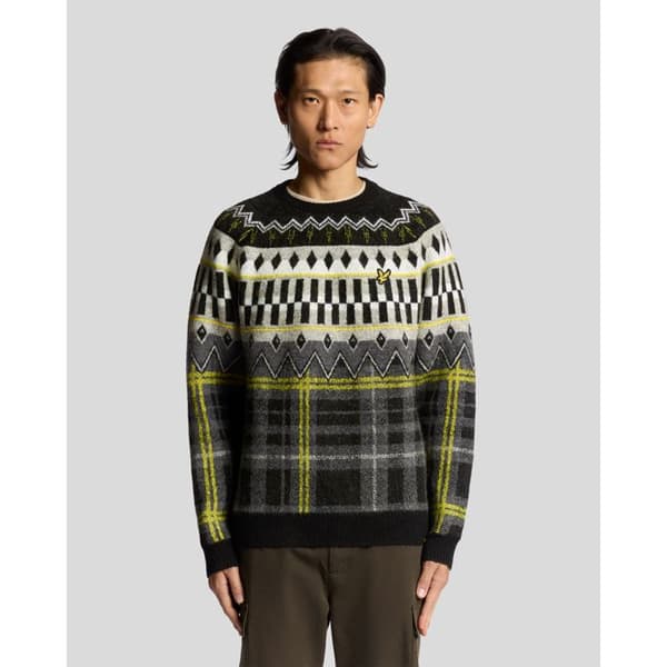 Dra Lyle & Scott Fair Isle Tartan