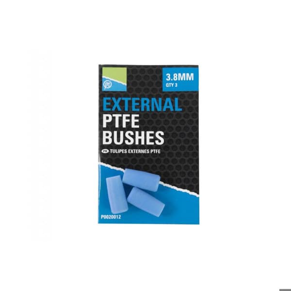 Externa PTFE-manchetter Preston (x3) - Blå - 3,2 mm