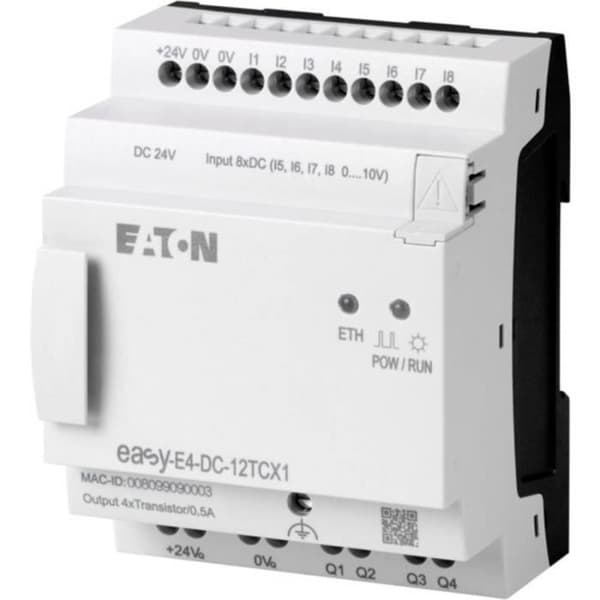 Styrmodul - EATON - 197214 EASY-E4-DC-12TCX1