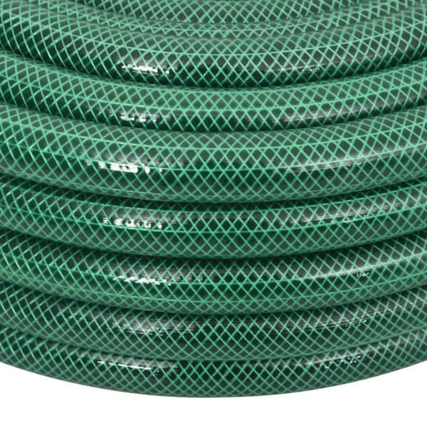 Vattenslang med gröna kopplingar 0,75 30 m PVC