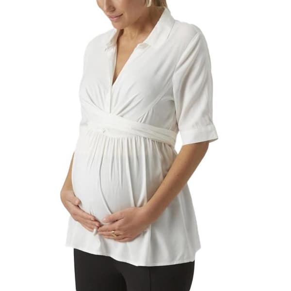 Blus Vit Kvinna Mamalicious Leline