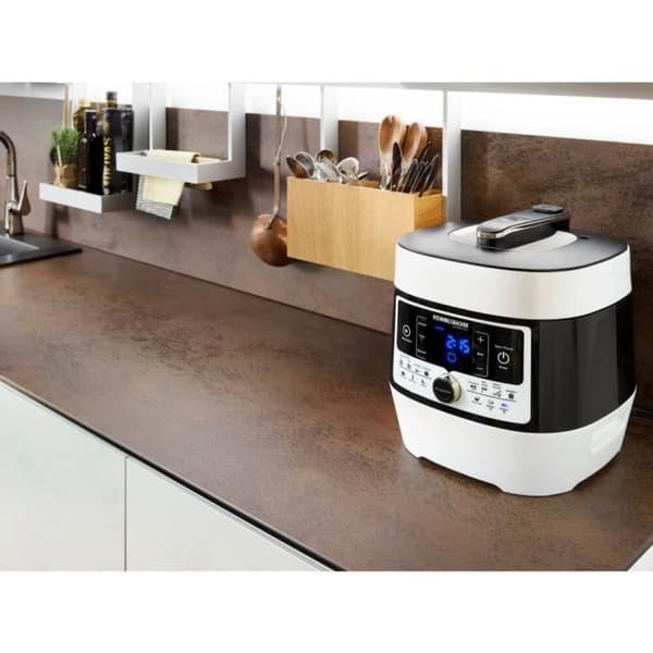 Rommelsbacher MD 1000 matberedare - 4L - Svart/Vit - 14 program - Digital LCD - 1000W