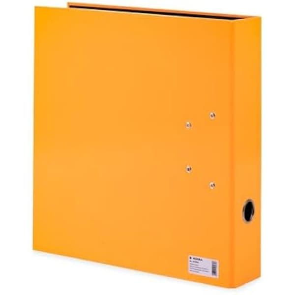 A4-mapp - HERMA - 20064 - Fluororange - 7 cm - Solid spakmekanism