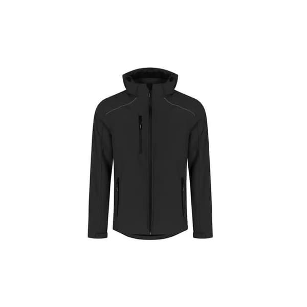 Promodoro 3-lagers softshell-jacka - svart