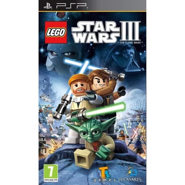 LEGO STAR WARS 3 / PSP-konsolspel