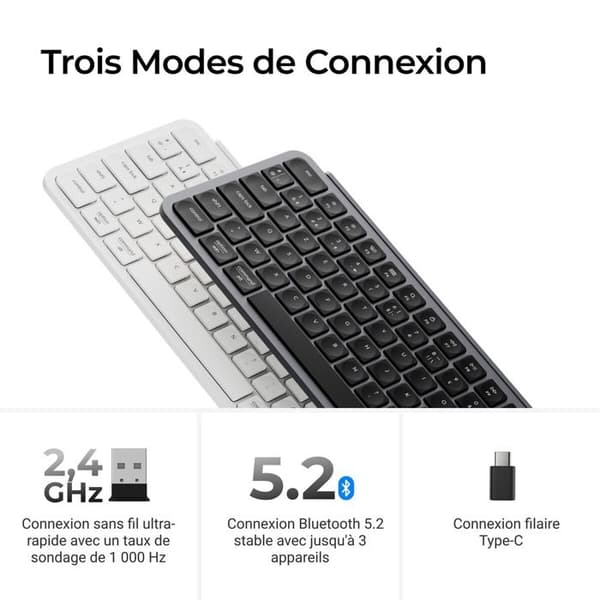 Trådlöst Bluetooth Keychron B1 Pro mekaniskt tangentbord