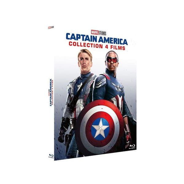 Coffret Captain America 4 Filmer Blu-ray