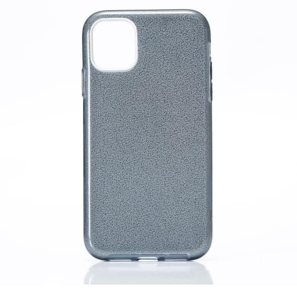 Skyddsskal - WE - iPhone 11 - Paljetter - Ultrafin - Svart