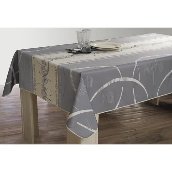 Rektangulär Duk - Astrid Ecru - 150x240 cm - Fläckavvisande - Vattenavvisande
