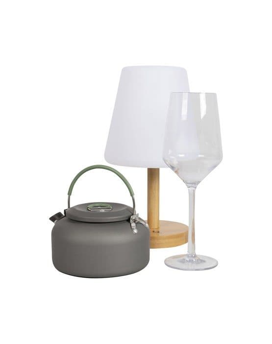 Vattenkokare - BO-CAMP - 2200400 - Hårdanodiserad - 800 ml - Camping
