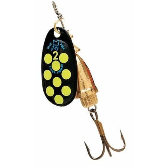 Blue Fox vibrax pepparbete 8g - guld/svart/gul - 8 g
