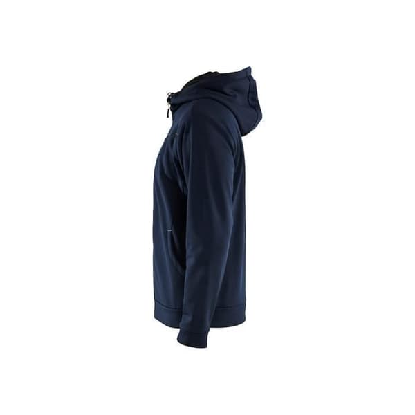 BLAKLADER zip hoodie - Mörkblå/gul - Herr