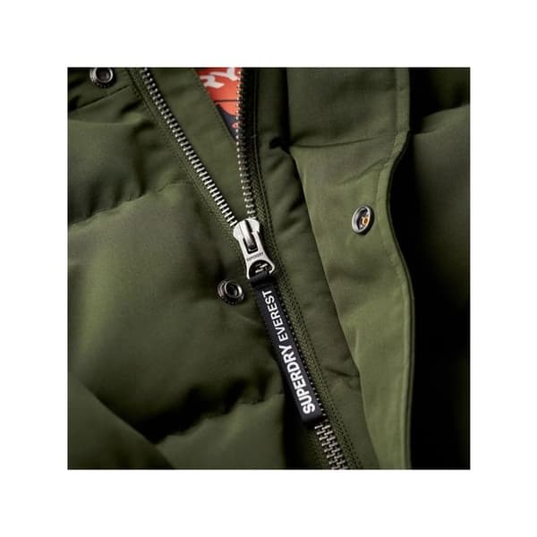Superdry Herr Everest Grön Syntetisk Doudoune